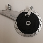 Ca. 140x Trommelrem (voorwiel), Chroom + zwart